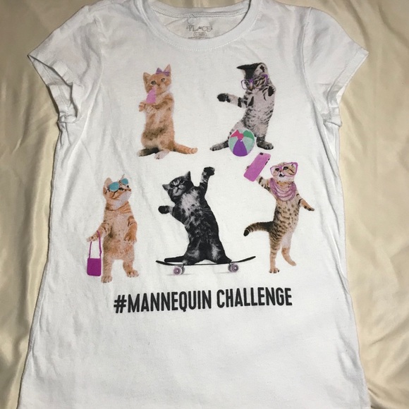 4 short sleeve tees children’s place size 10-12 - Picture 2 of 7